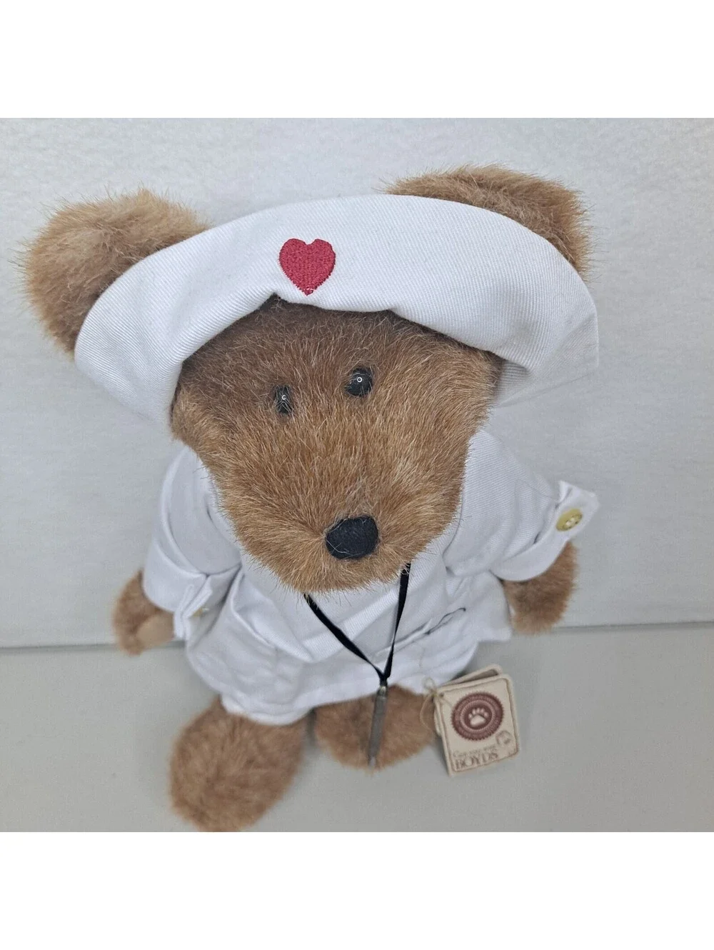 Florence Nightenbear Boyds Bear Nurses Call the Shots 12 Inch Hospital Nurse